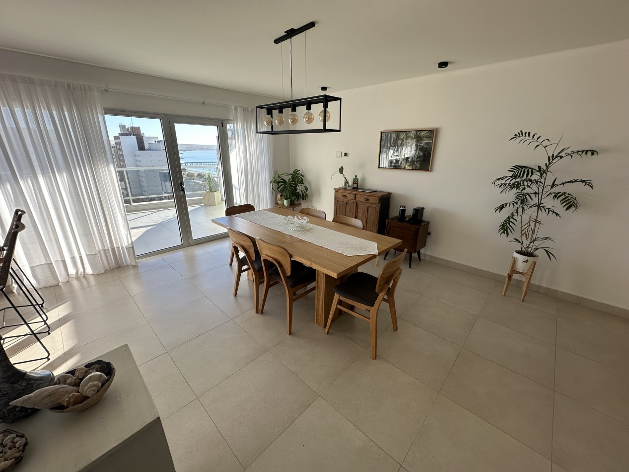DEPARTAMENTO DE 2 DORMITORIOS CON VISTA AL MAR Y COCHERA