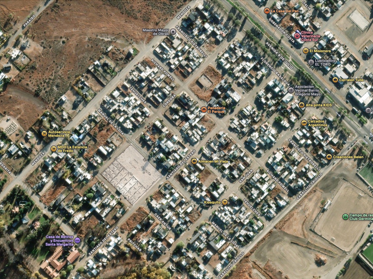 TERRENOS CON SERVICIOS EN RAWSON - BARRIO SANTA MARGARITA