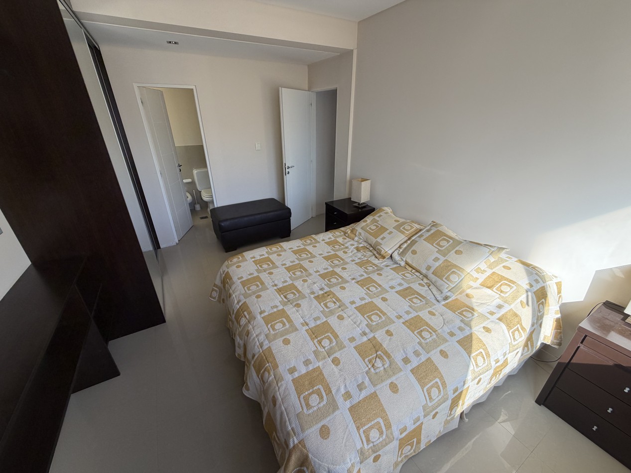 DEPTO DE 2 DORMITORIOS CON COCHERA Y PISCINA FRENTE AL MAR