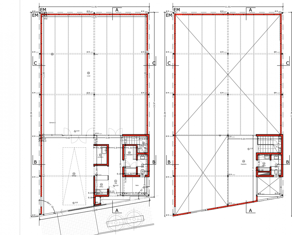 GALPON 270 M² SOBRE AV. TIERRA DEL FUEGO