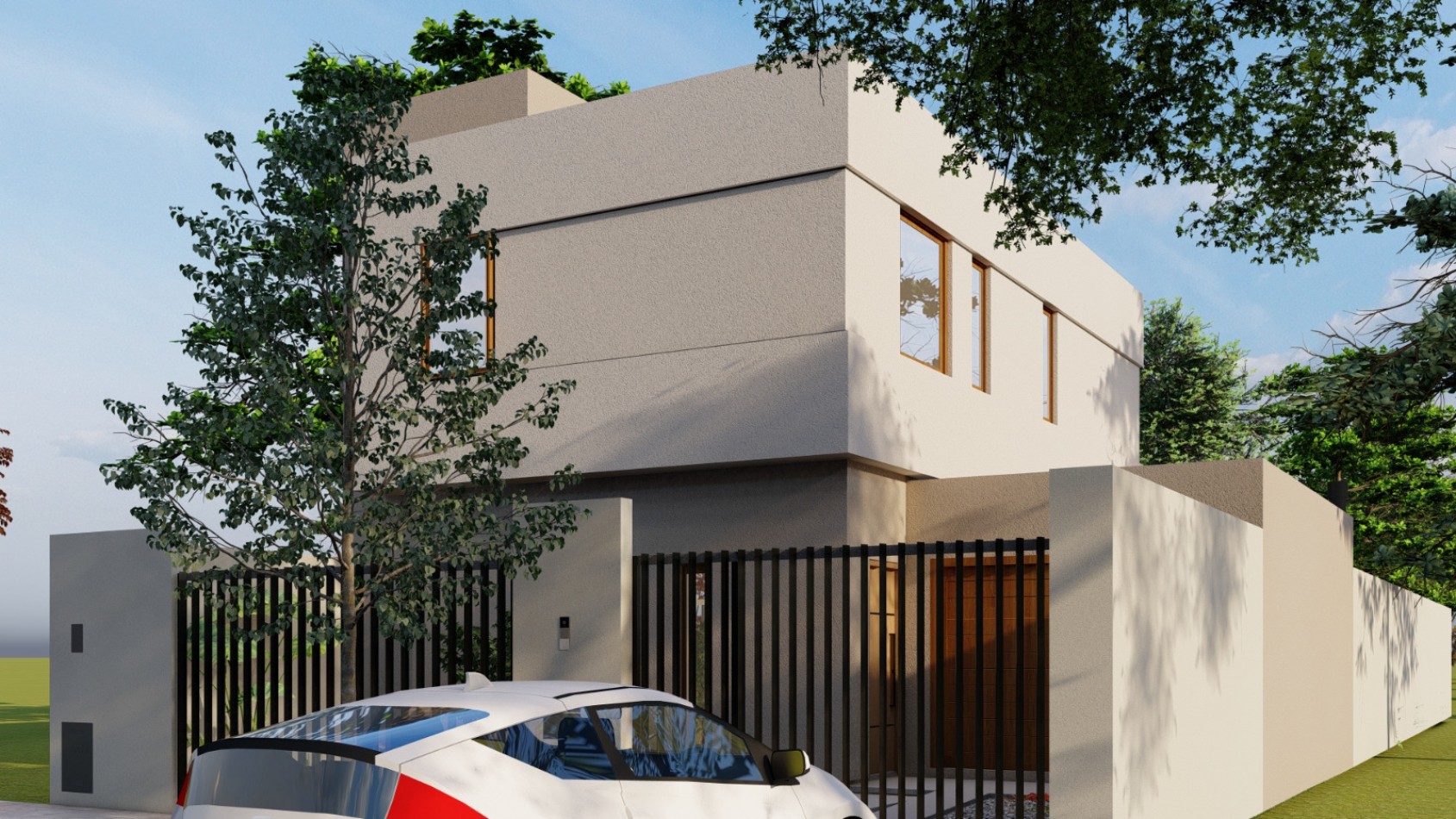 TERRENO 300 M² CON SERVICIOS, MEDIANERA Y PROYECTO APROBADO