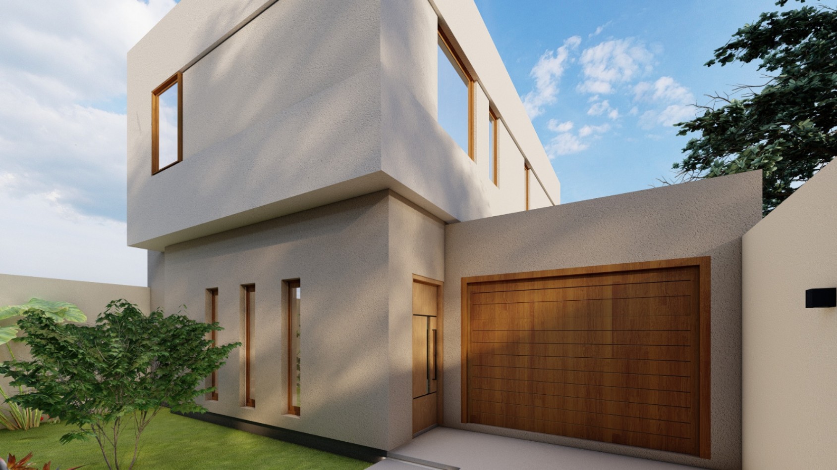 TERRENO 300 M² CON SERVICIOS, MEDIANERA Y PROYECTO APROBADO