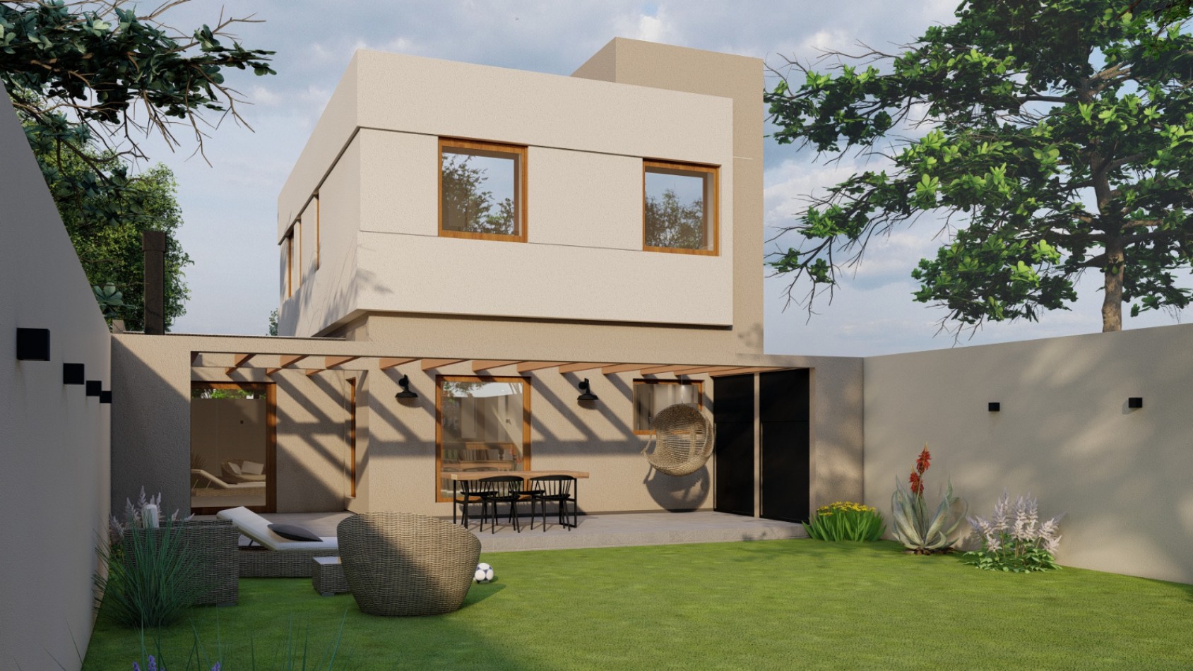 TERRENO 300 M² CON SERVICIOS, MEDIANERA Y PROYECTO APROBADO