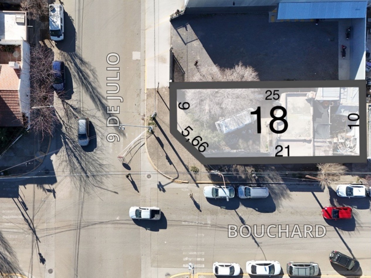 TERRENO EN ESQUINA Y ZONA COMERCIAL CON GRAN POTENCIAL 
