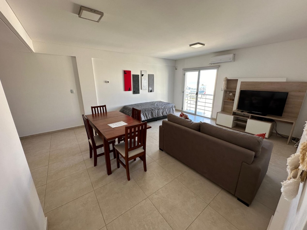 DEPTO 1 DORMITORIO CON COCHERA Y VISTA AL MAR 
