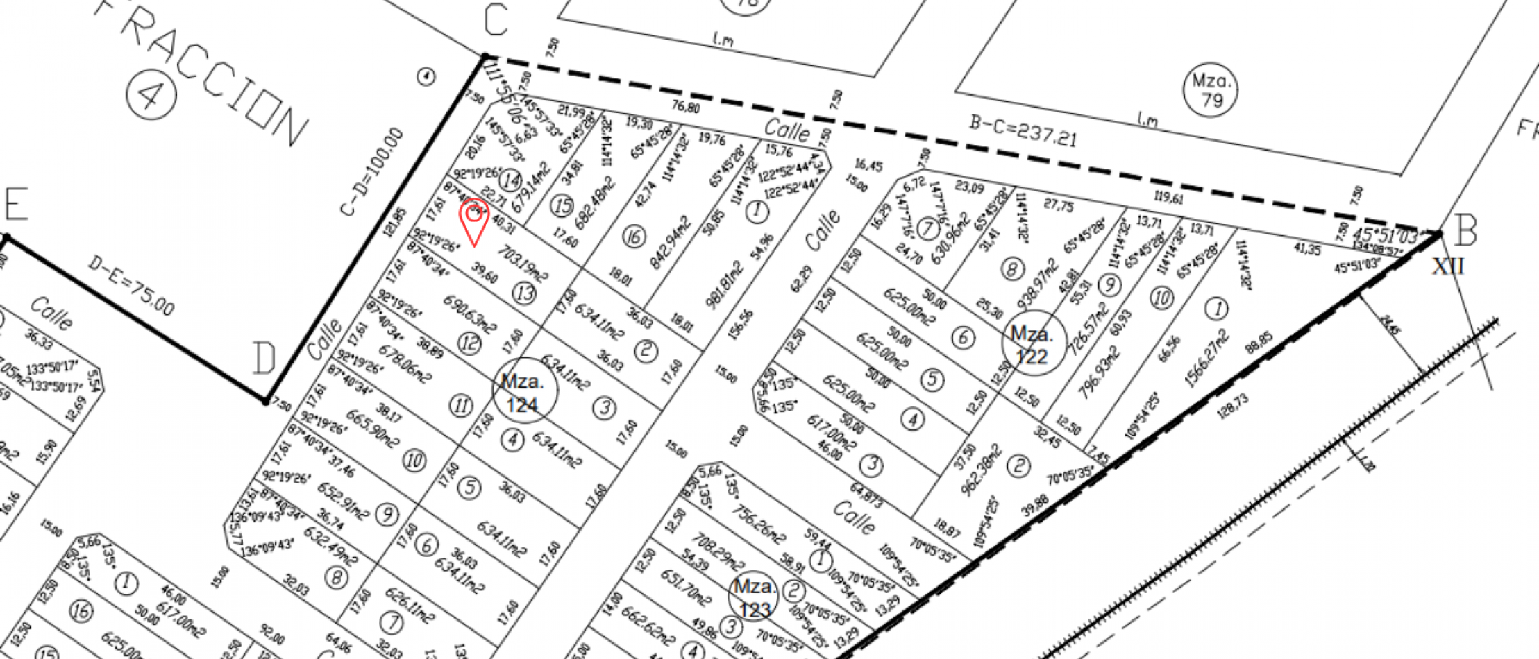 LOTE 703 M2 - LOTEO MIRADORES DE LA COSTA